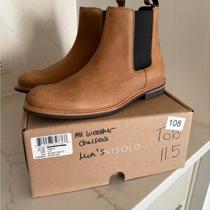 Nisolo Men's Brown Chelsea Boots